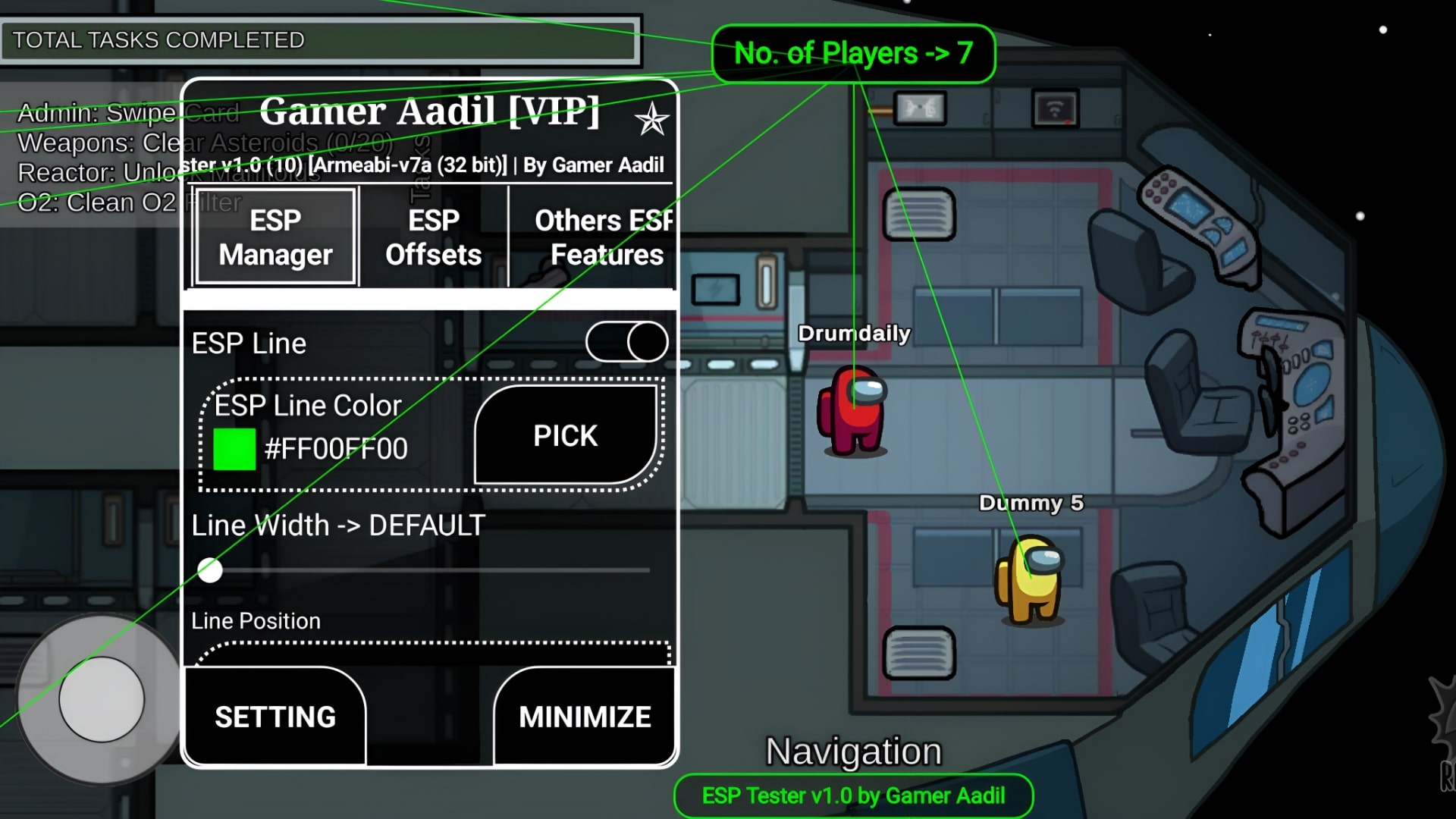 ESP Tester screenshot 1