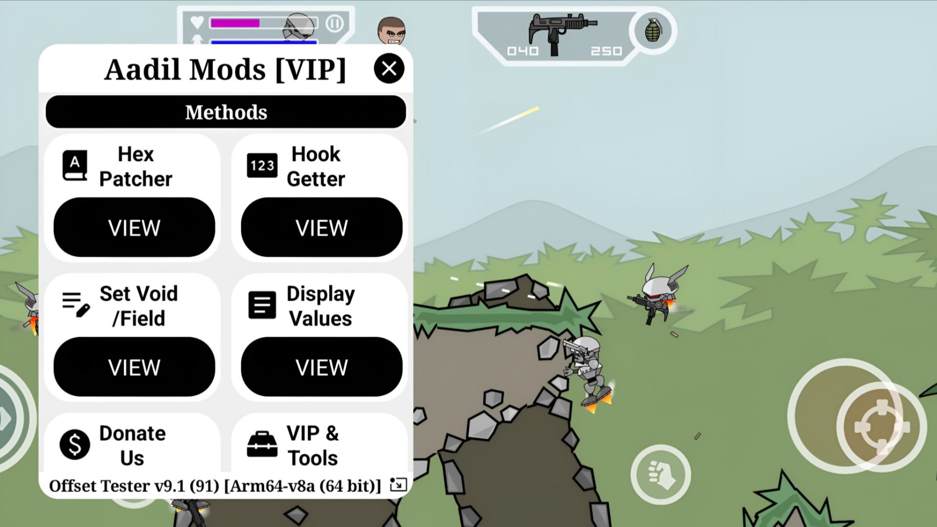 Offset Tester screenshot 1