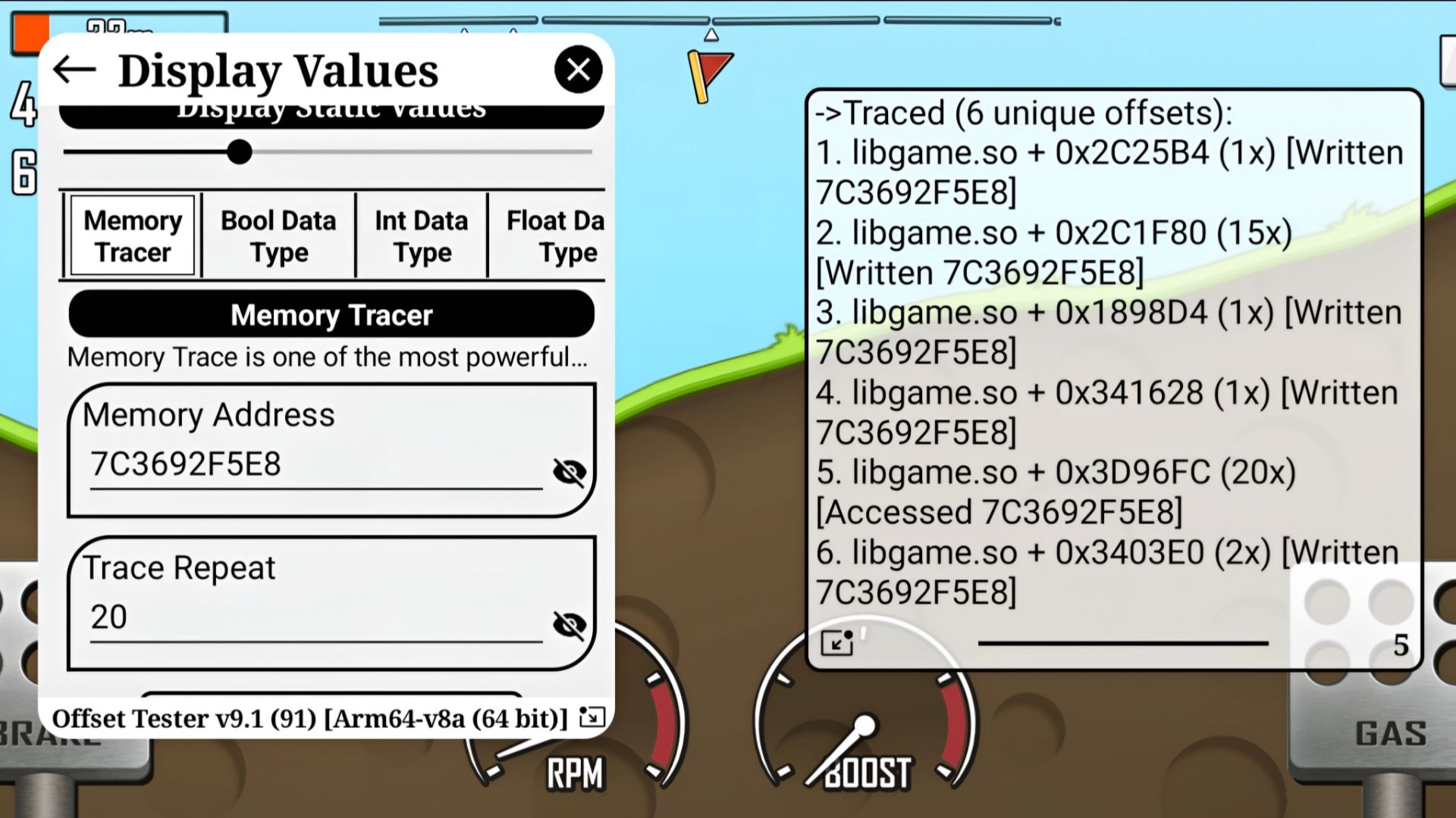 Offset Tester screenshot 2